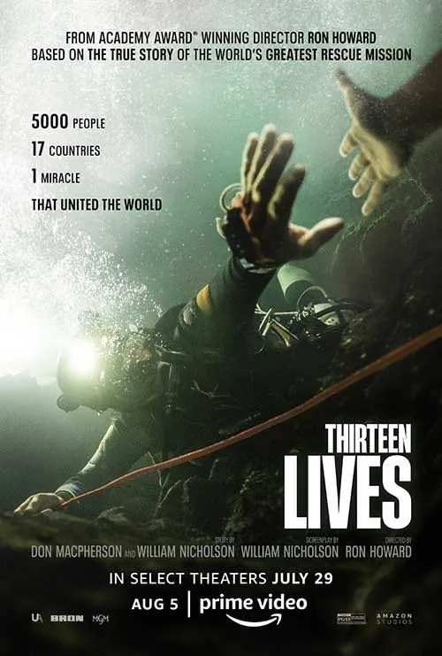 Thirteen Lives Filmplakat im Venne TV Streaming